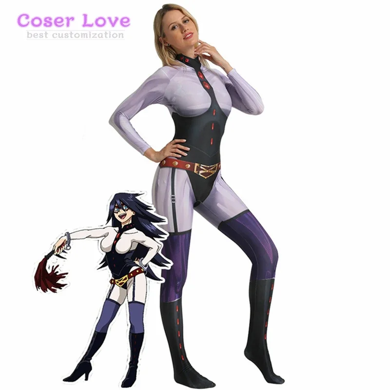 Академия Miruko Uraraka Ochako Asui Tsuyu Nejire Ashido Косплей Костюм Хэллоуин спандекс Zentai боди
