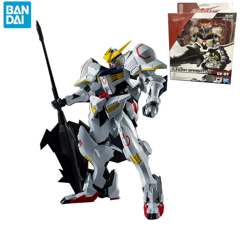 

Original Bandai Gundam Anime Figure GU 04 Universe Iron-Blooded Orphan Barbatos Finished Assembly Model Anime Action Figures Toy