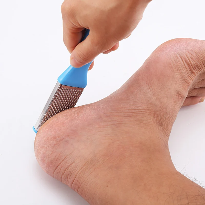 Большой размер двусторонний Рашпиль для ног педикюр пилка очиститель кутикулы