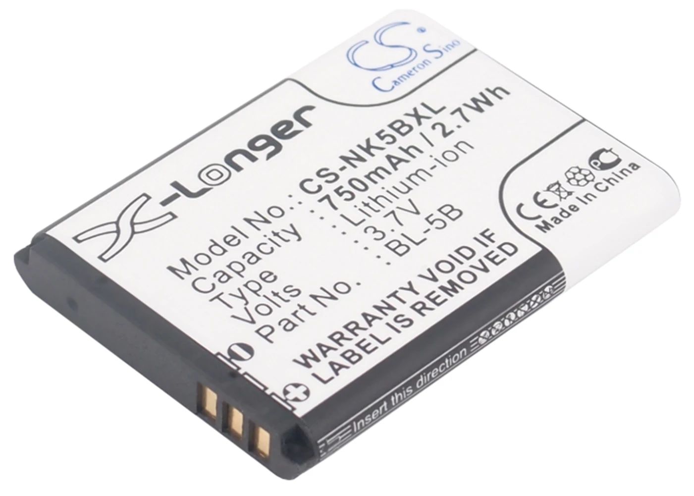 

Cameron Sino 750mA Battery for GPS Tracker GT102, TK102