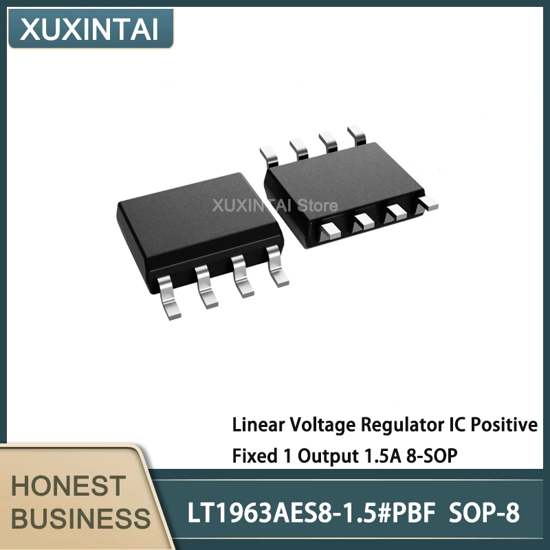 10 шт./лот LT1963AES8-1.5 # PBF Φ линейный регулятор напряжения IC положительный фиксированный 1 выход 1.5A 8-SO