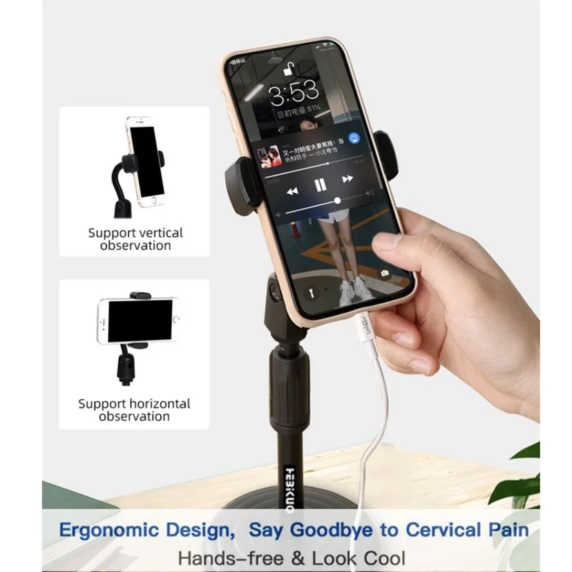 

Mobile Phone Smartphone Support Tripod Portable Table Selfie 360 °