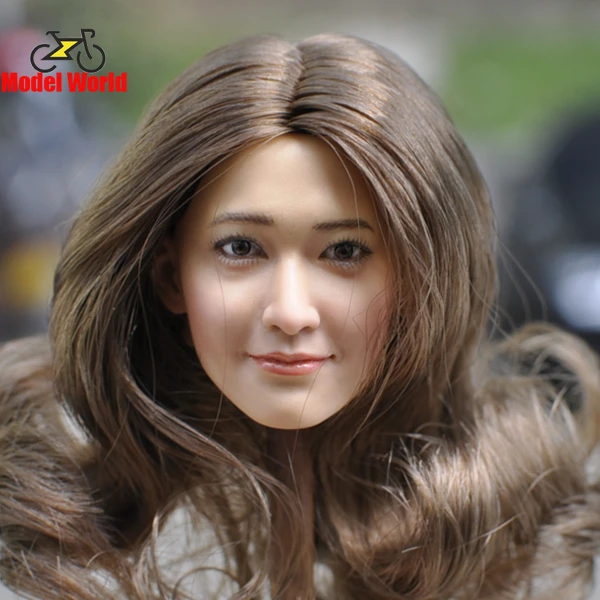 

KUMIK KM18-29 KM18-30 KM18-31 1/6 scale female head sculpt Korean European and American actress fit 12'' action figure body