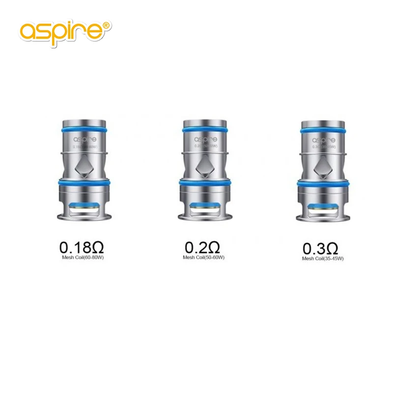 

E-cigarettes Aspire Odan Mesh Coils 0.18/0.2/0.3ohm Replacement Core Electronic Cigarette Aspire Vape Atomizer Ecig Smoking Part