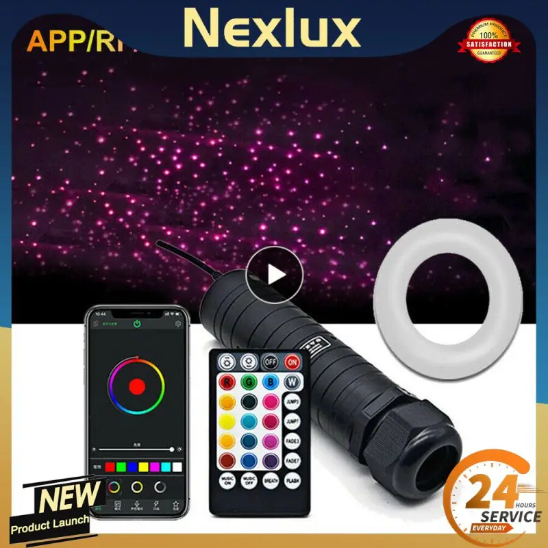 

1/2/3PCS Car Roof Star Lights 6w Practical Auto Interior Decor Light Multifunctional Night Light Car Supplies