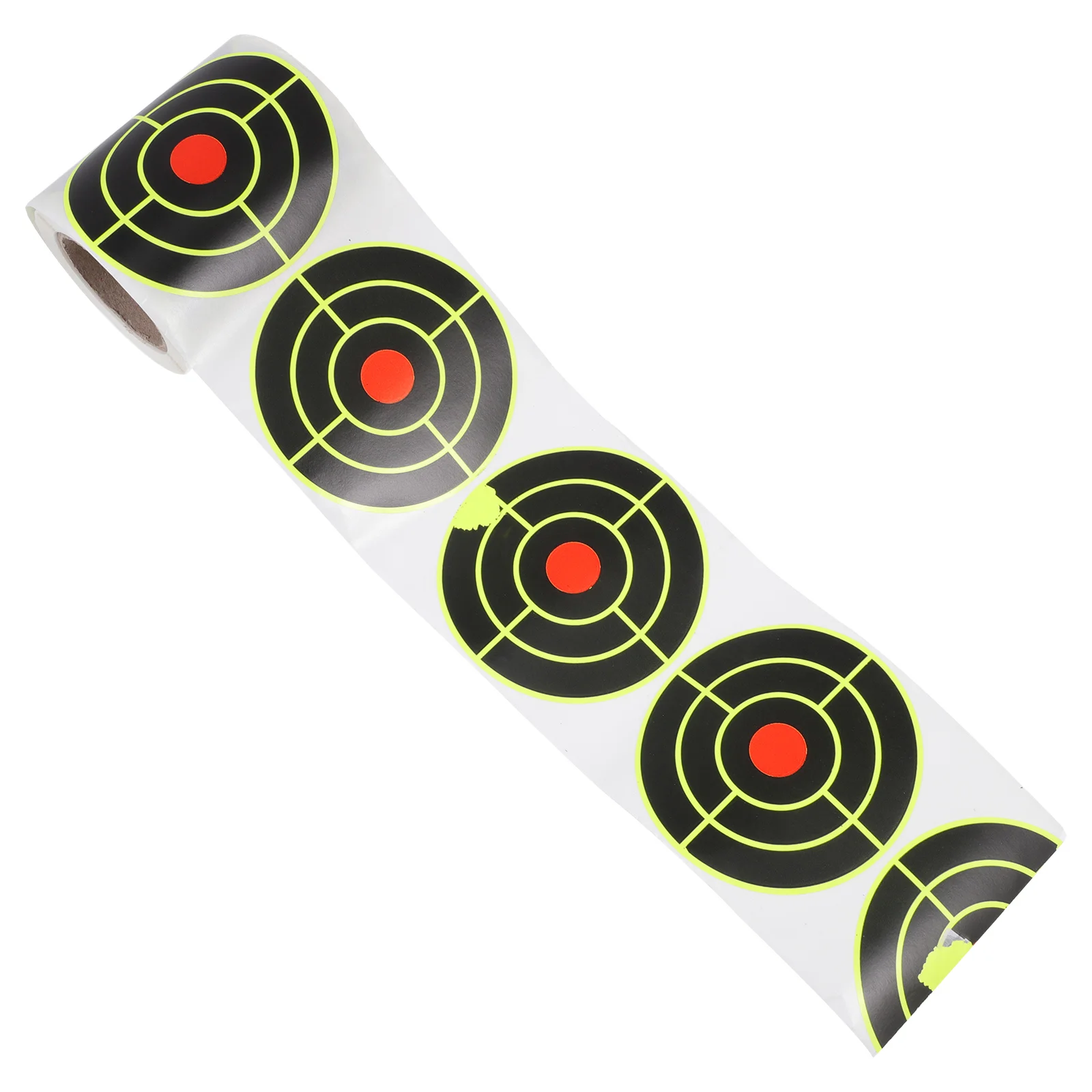 

100 Pcs Major Stick Mark Charge Clear Stickers Splatter Papers Self-adhesive Fluorescent Color