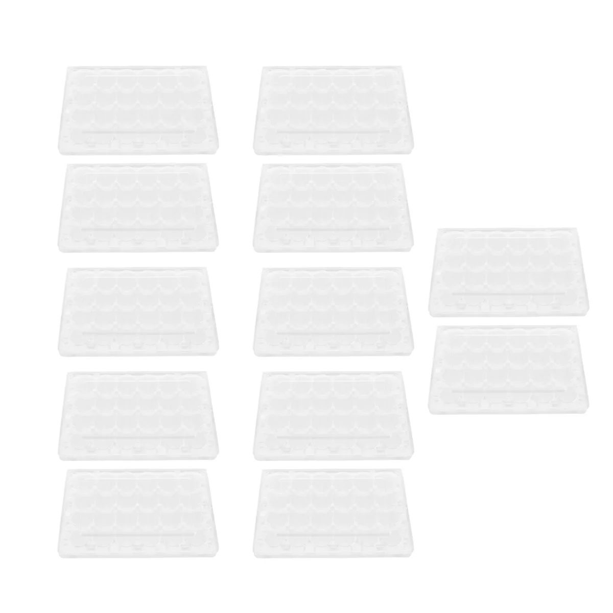 

Egg Quail Storage Box Holder Mini Carton Tray Plastic Carrier Case Dispenser Container Cartons Clear Eggs Trays Protection