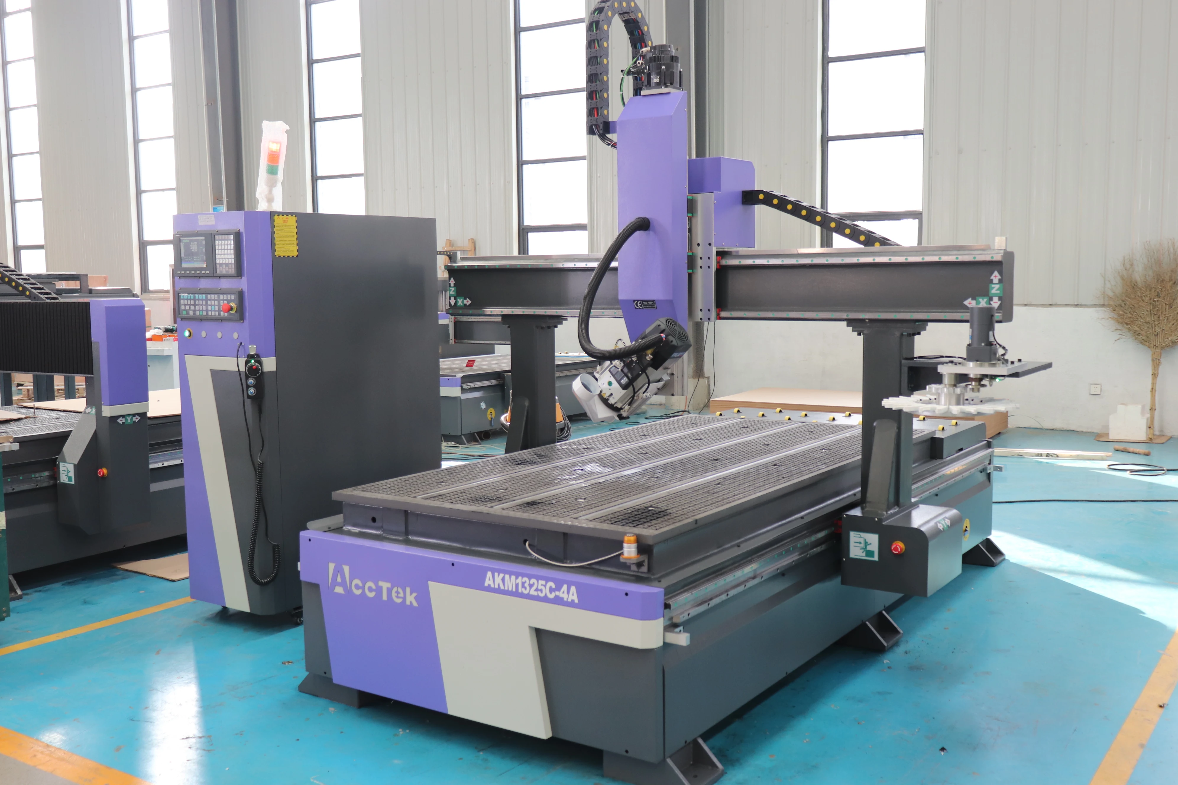 Система управления Syntec AKM1325, 4-осевой станок с ЧПУ для резьбы по дереву, для изготовления мебели с изогнутой поверхностью