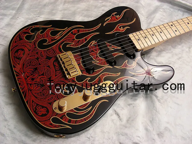 Пользовательский магазин художественная серия Джеймс Бёртон подпись Telecaster