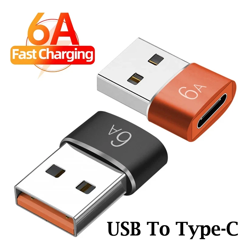 

6A Type C Female To USB A Male 3.0 OTG Adapter USB C Converter USB C OTG Connector for MacBook Pro Samsung Xiaomi Huawei Oneplus