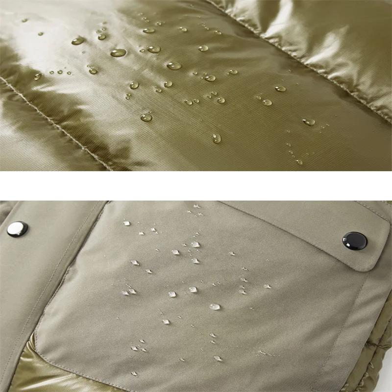 Winter Men'S Outdoor Down Jacket, Short, Thickened And Warm, New European Fashion Brand Bread  Youth  Cotton Padde