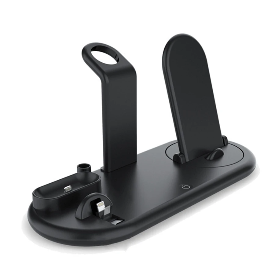 

7 in 1 Wireless Charger USB Type C Desktop Fast Charging Dock Station for iWatch/iPhone/AirPods Pro/2 Pencil