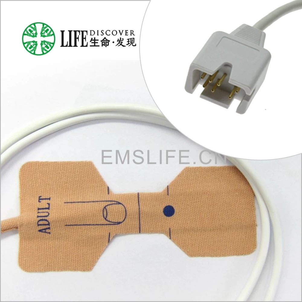 

5 шт. упаковочный одноразовый датчик spo2 для взрослых педиатрических младенцев новорожденных Размер masism LNCS старая версия