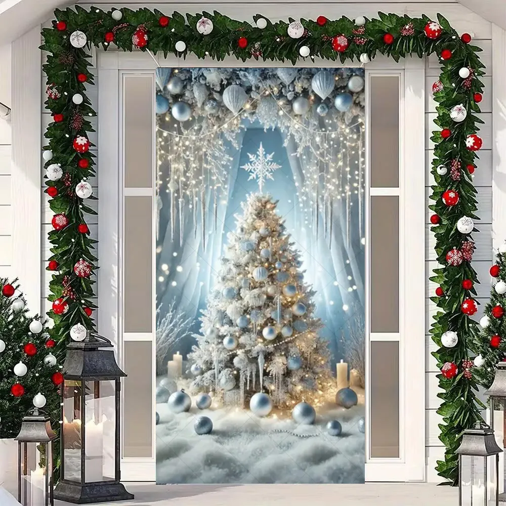 

Рождественский флаг из винила