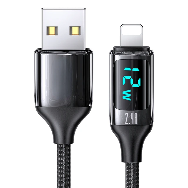 U78 100W LED Display C To Type C Phone Cable For Huawei Fast Charge Cables PD 20W C To Lightning Cable For iPhone