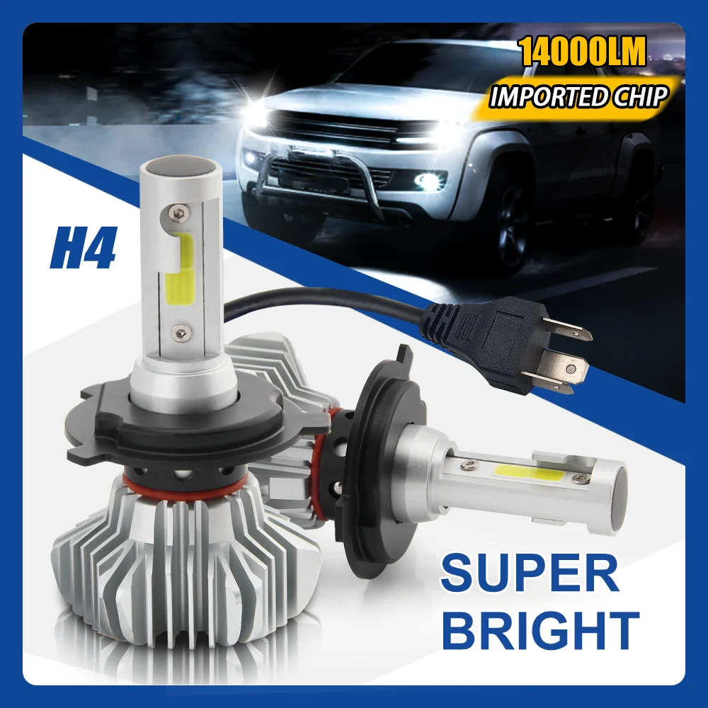 

HAOLIDE 14000LM CANBUS H4 H7 H11 LED Car Headlight Bulb SuperBright H1 9005 HB3 9006 HB4 6500K Auto Mini Auto Fog Light Headlamp