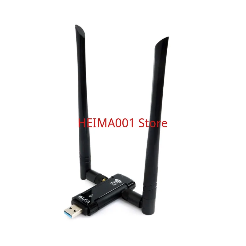 Двухдиапазонная сетевая карта ALFA AWUS036ACM MT7612U 802.11AC 5GUSB Сделано в Тайване
