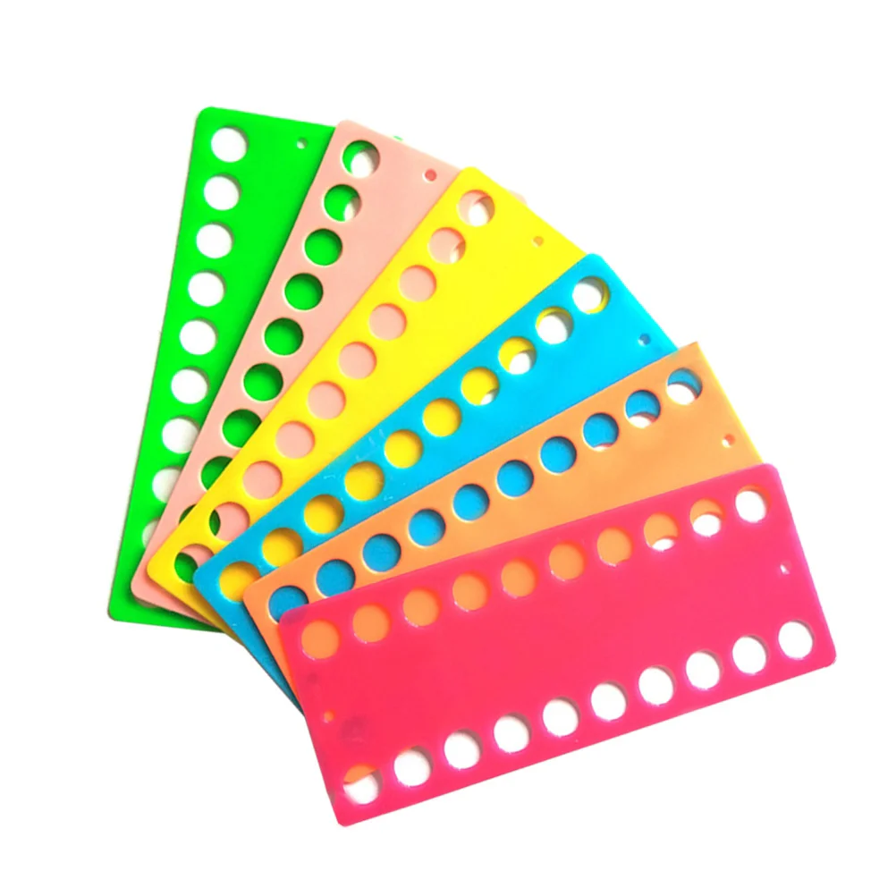 6 шт. шпульки из проволоки с перекрестной нитью организация хранения ниток