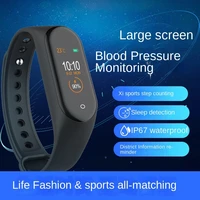 m3m4 smart bracelet multi interface heart rate sphygmomanometer step exercise waterproof bracelet gift goods