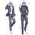 50x180 см аниме юютсу Kaisen Gojo Satoru Dakimakura обнимающая подушка для тела Чехол Сделай Сам индивидуальная Кожа Наволочка