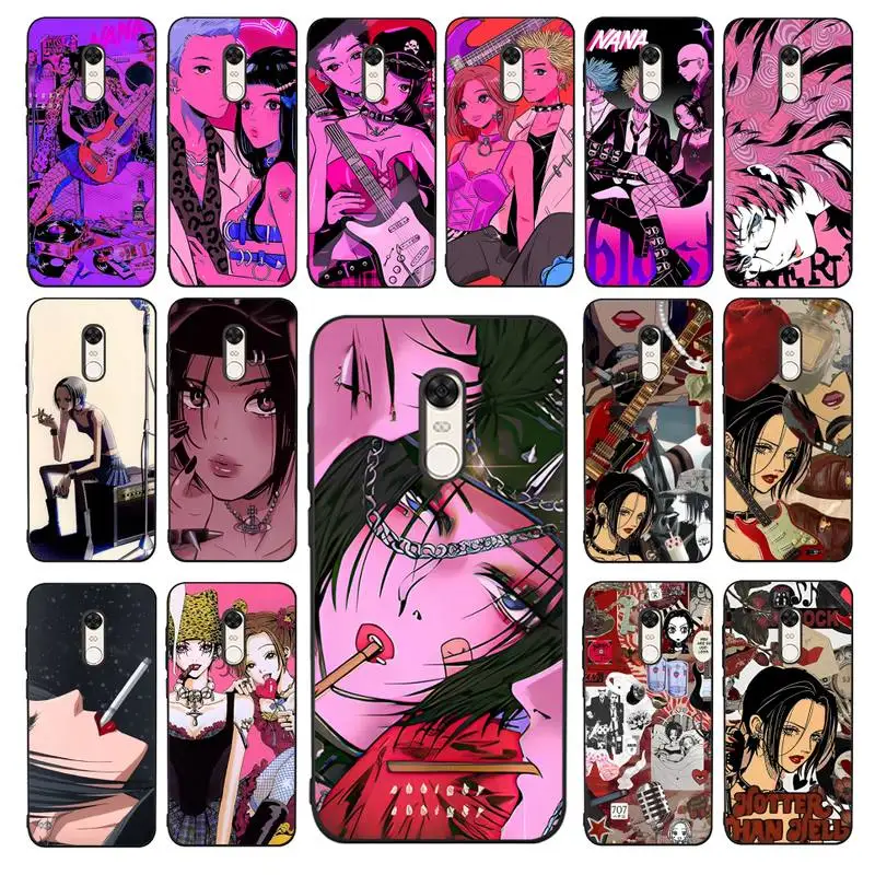 

Nana Osaki Anime Phone Case for Redmi 5 6 7 8 9 A 5plus K20 4X 6 cover