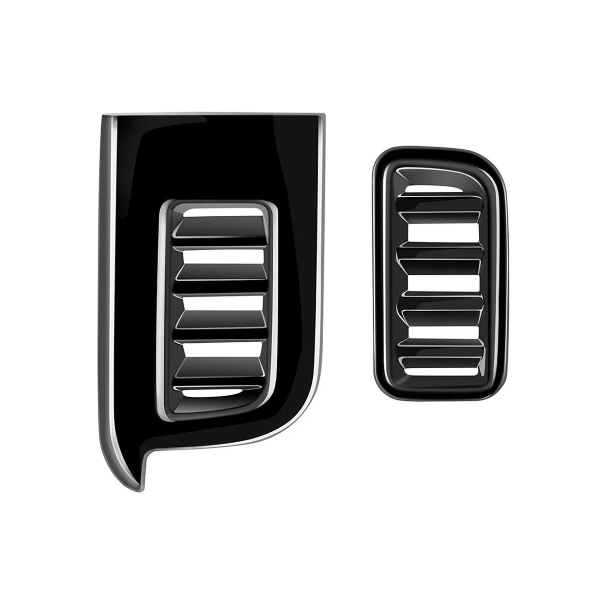 Яркая черная передняя Крышка вентиляционного отверстия для Nissan Серена C28 2022-2023