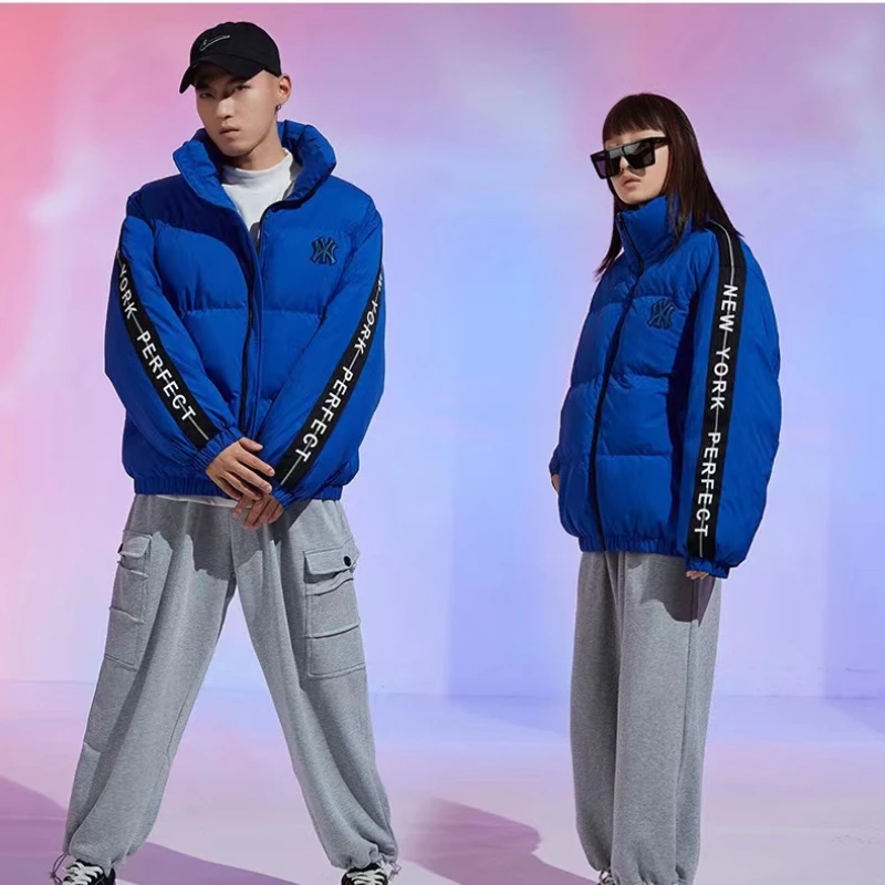 2022 Harajuku Men's Parkas Warm Thicken Fashion Coat Oversize Winter Casual Jacket Male Streetwear Hip Hop Coat Woman Parkas