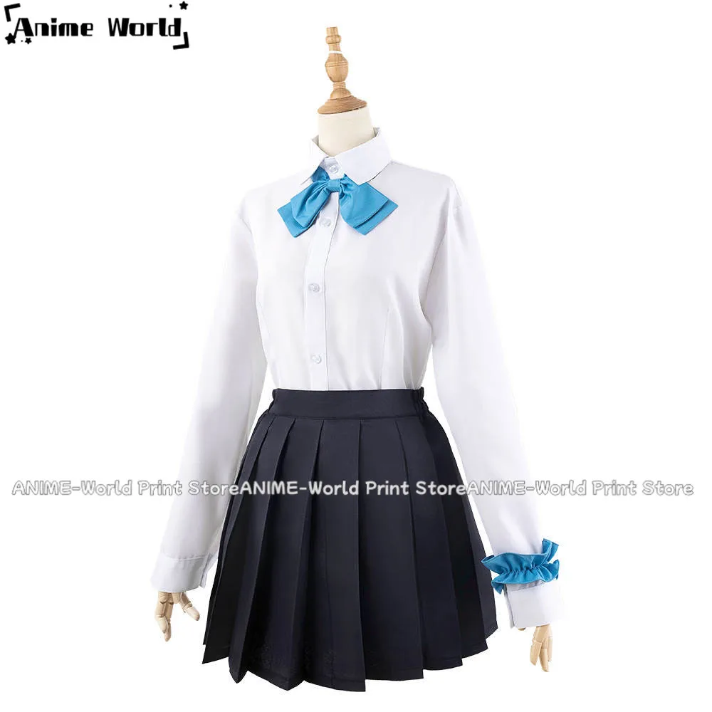 》 Пользовательский размер Asuma Toki косплей игра синий архив платье матросский