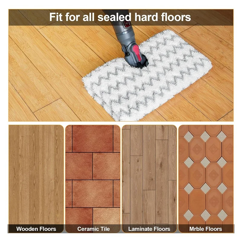 6 шт./упаковка запасные части для швабры Shark S3501 S3550 S3601 S3801 S3901 SE450 S3601D