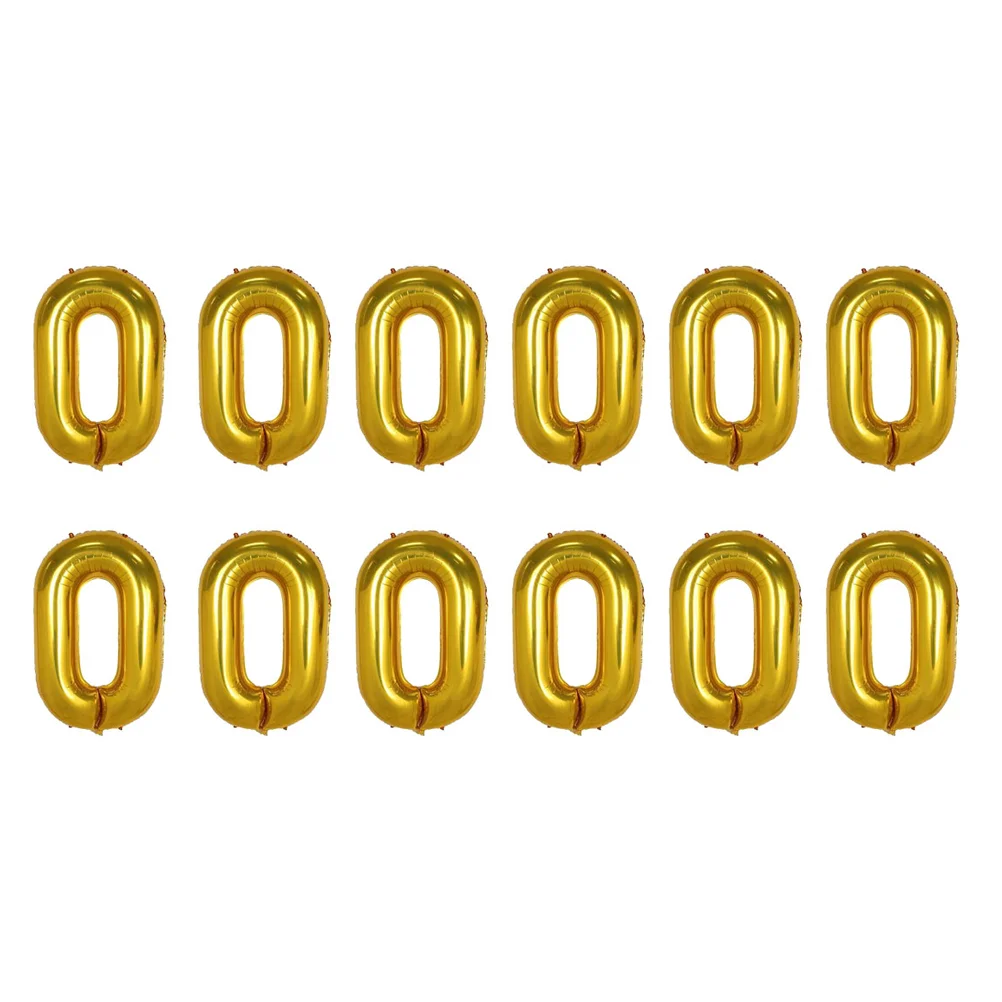 

Balloons Party Chain Decorations Balloon Gold 90S Link 80S Decor Decoration Hop Hip Theme Linking Aluminum Birthday Adults 2000S