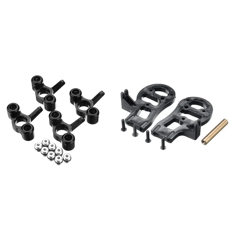 

1 Set Metal Steering Knuckles Hub Carrier Block & 1 Set Tail Seat Holder EA1022