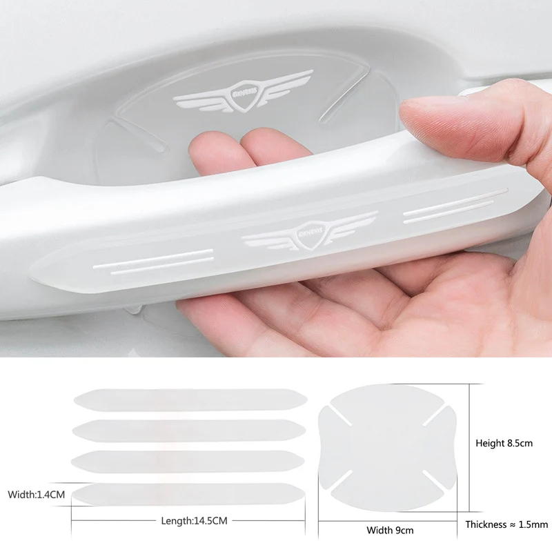 ТПУ дверная чаша автомобиля наклейка против царапин защитная автомобильные