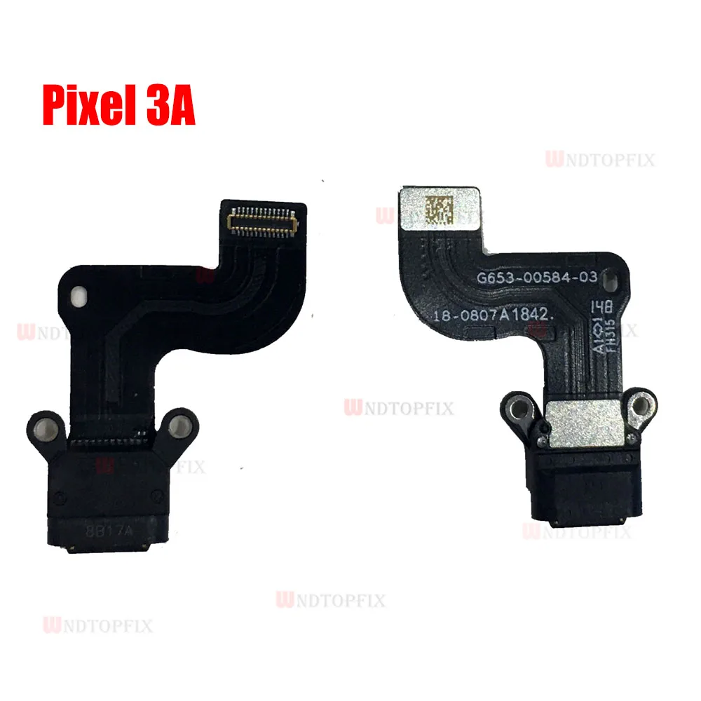 Оригинальная Гибкая плата для модуля микрофона Google Pixel 3A XL зарядный порт |
