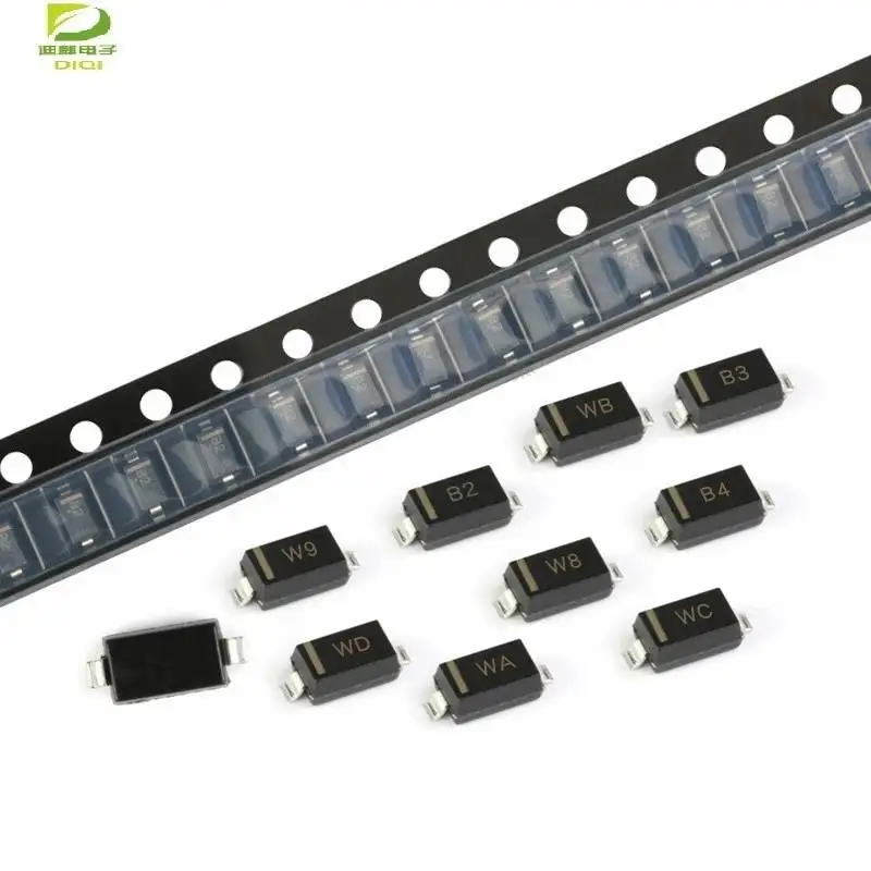 

50pcs BZX84C18 BZX84C7V5 7.5V BZX84C10 10V Z9 SOT23 BZX84-C18 SOT-23 18V Voltage Stabilized Diode