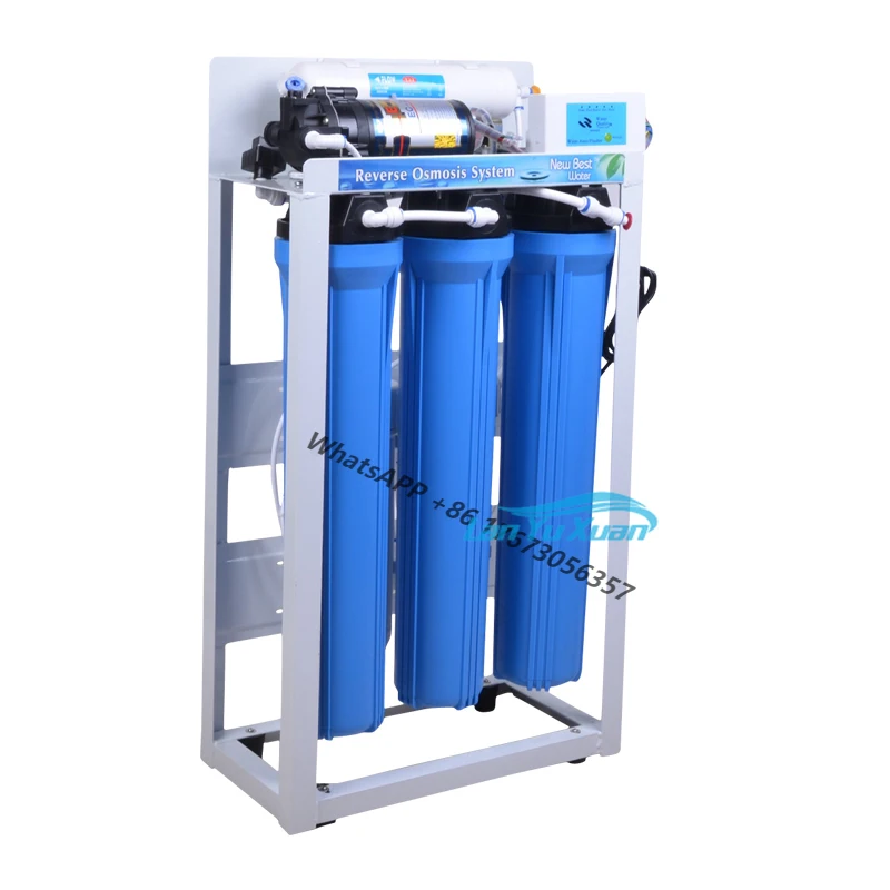 Автоматическая установка коммерческая система обратного осмоса емкость 400GPD