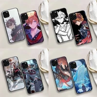 anime genshin impact tartaglia phone case for iphone 13 12 mini 11 pro max 8 7 6s plus x xs 5s se 2020 xr capa