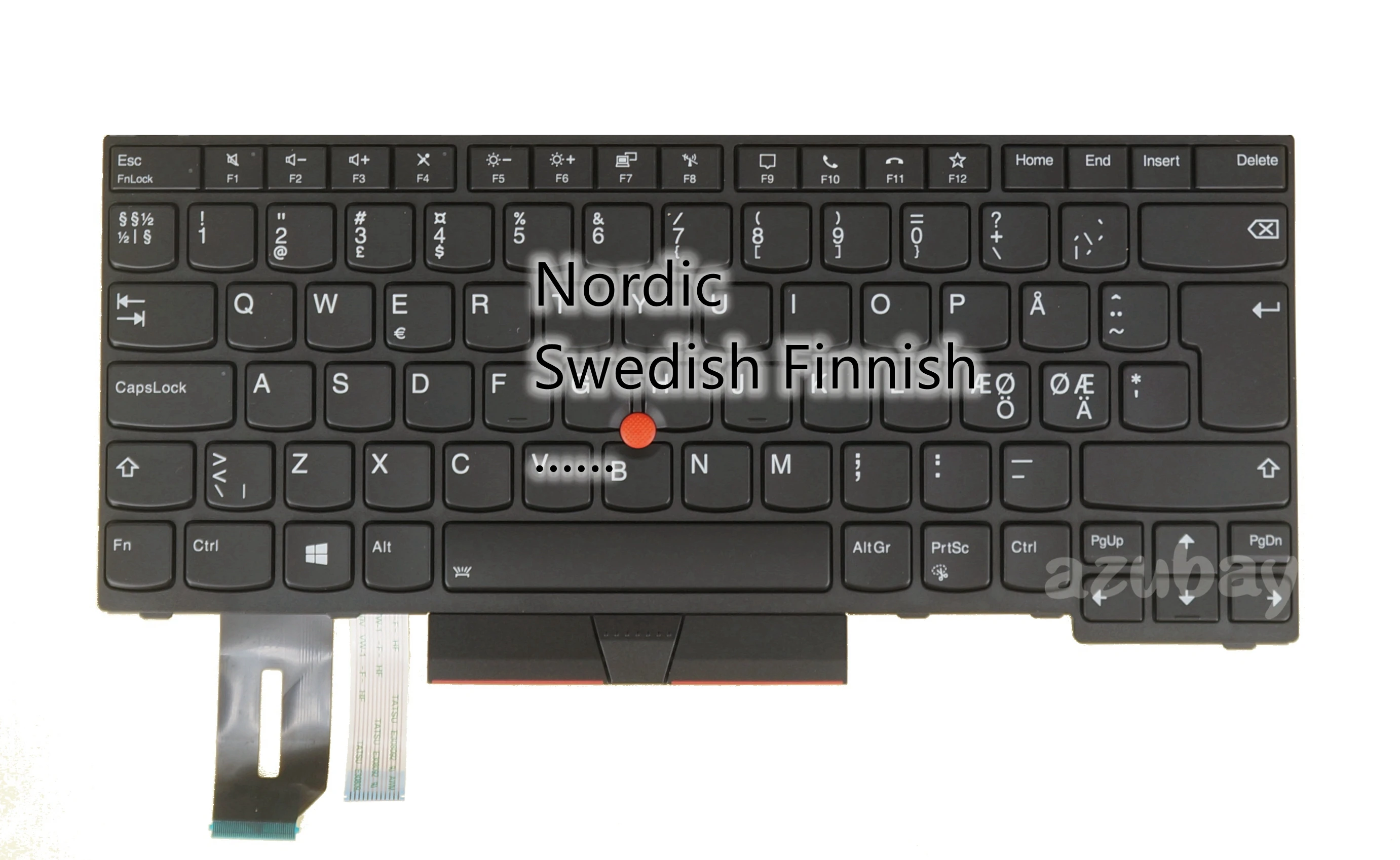 

Nordic Keyboard For ThinkPad 5N20X70331 5N20X68853 5N20V44200 5N20V43768 5N20V43912 5N20V44056 5N21B08385 5N21B08348 Backlit