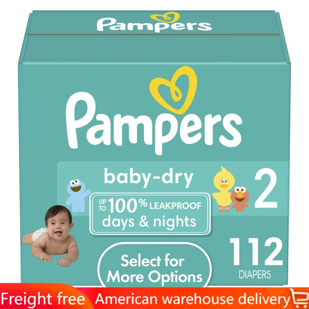 

Baby Dry Diapers Size 2 180 Count (Select for More Options) Freight Free Diaper Activities Diapering Toilet Training