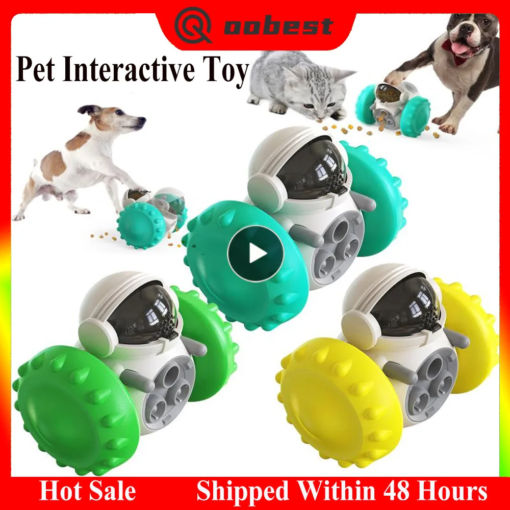 

Dog Puzzle Toys Pet Food Interactive Tumbler Slow Feeder Puppy Toy Snack Treat Dispenser For Pet Dogs IQ Training Dog Supplies