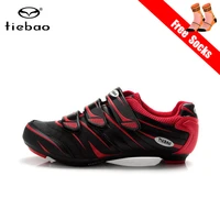 tiebao professional road bike shoes breathable bicycle sneakers for women men athletic self locking superstar racing bike shoes