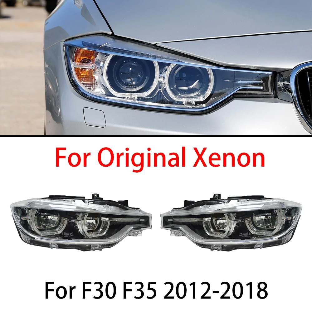 

Автомобильные светодиодные фары для BMW 3 серии F30 Фара F35 2012-2019 дневные ходовые огни DRL Angel Eye Автомобильные аксессуары 2 шт.