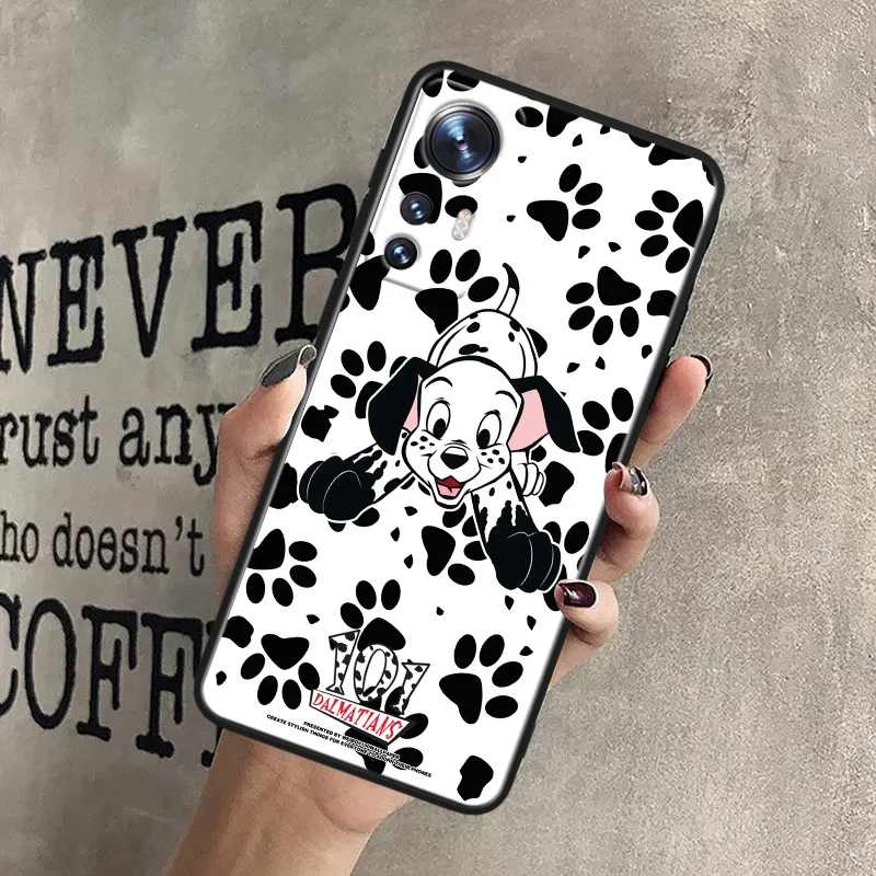 Милый черный чехол для телефона 101 далматинцев Xiaomi Mi A1 A2 A3 8 9 Note 10 Lite Pro SE T 5G мягкий