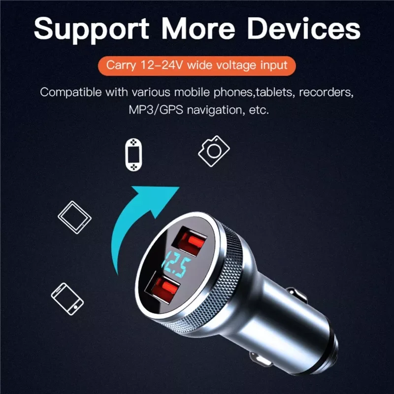 Car Charger For iphone 12 11 36W Quick Charge 3.0 Fast Charging Charger For Xiaomi Auto Type C QC PD 3.0 Mobile Phone Charge
