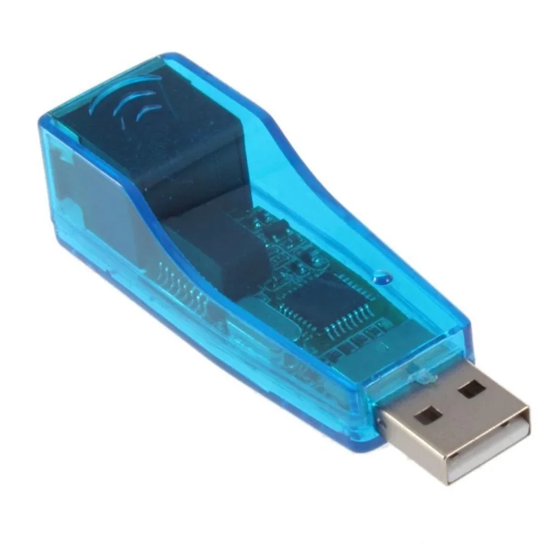 

Переходник с USB 2,0 на LAN RJ45 Ethernet 10/100 Мбит/с
