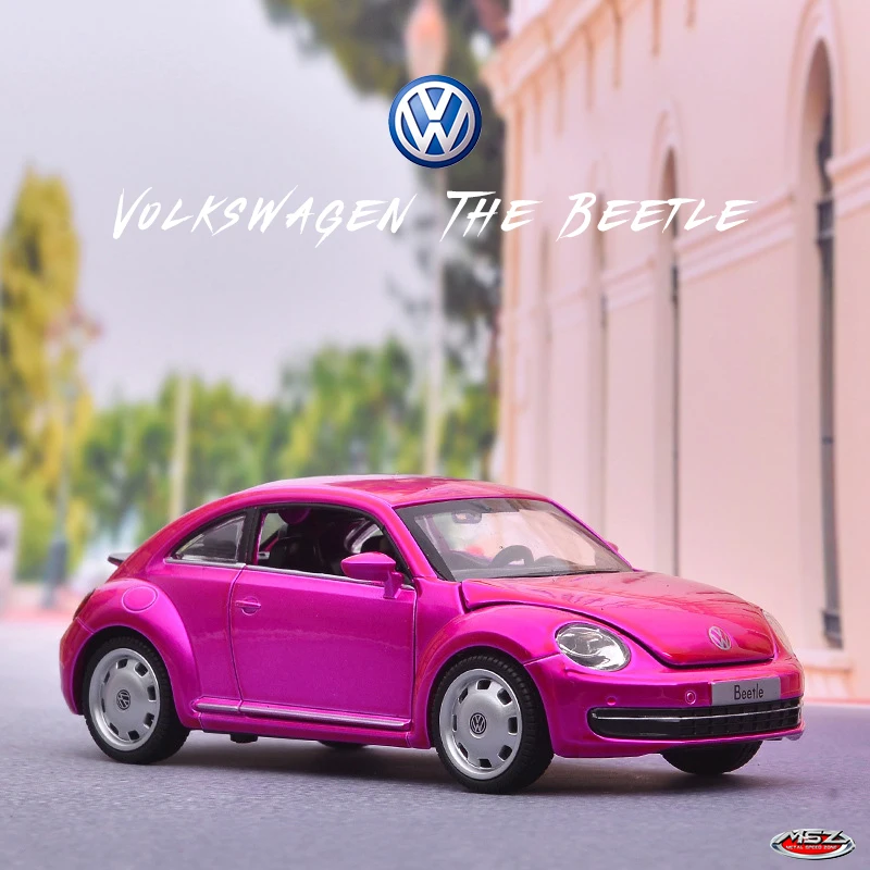 

MSZ 1:31 Volkswagen Beetle Pull Back Car Alloy Model Diecasts Metal Vehicles Car Model Simulation Collection Childrens Toy Gift