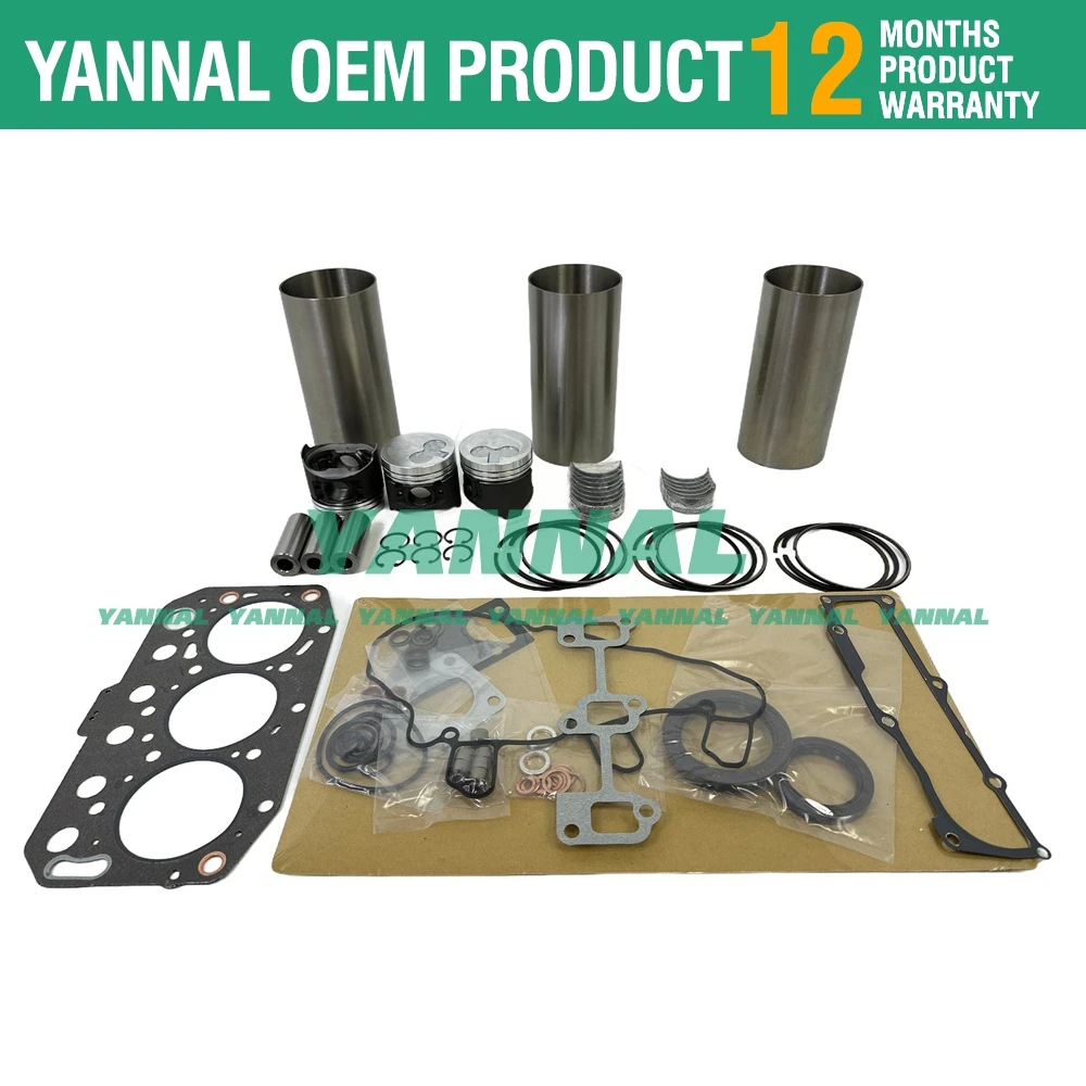 3TNV70 3TNV70-BJUV Комплект для ремонта коленчатого вала двигателя Yanmar XUV Gator 855D Запчасти