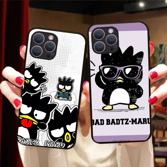 Черный чехол B-60 Badtz-Maru для Huawei Nova P30 Y6 Y9 2i Y70 Y5 8i 3i Y6P 7i Y70S Y6S Y7A Pro Lite Prime 2019