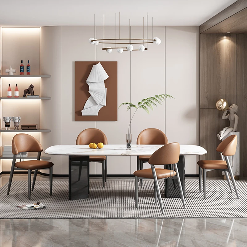 Дизайнерские стулья для наружных игр на балконе гостиной с простой спинкой Stuhle