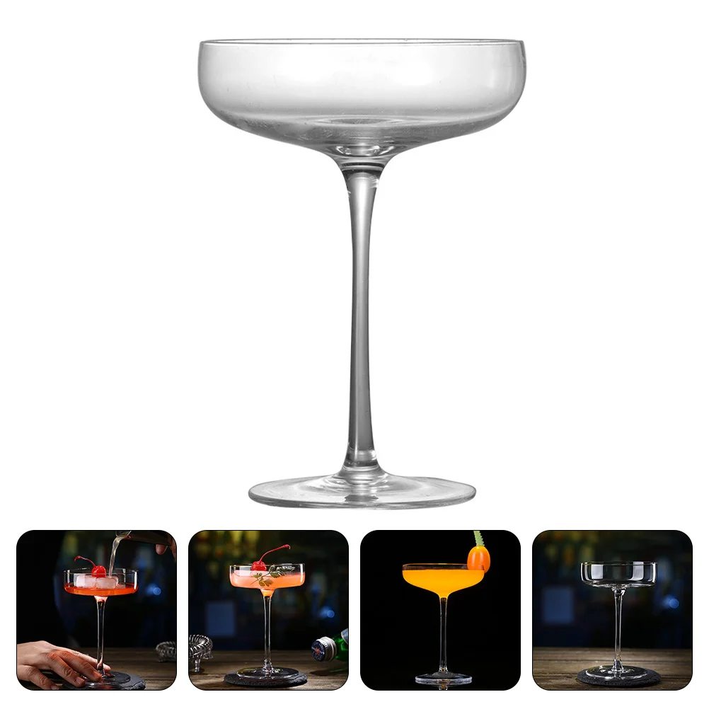 

Glasses Champagne Goblet Coupe Cocktail Cup Martini Margarita Whiskey Red Crystal Flute Toasting Dessert Cups Mojito Flutes Shot