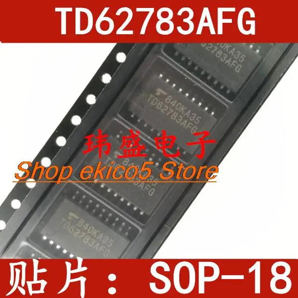 10 шт. Оригинальные запасные части TD62783AFG TD62783AF TD62783AG TD62783 SOP18